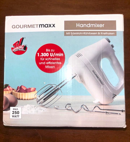Gourmetmaxx handmixer neu - gourmetmaxx,
