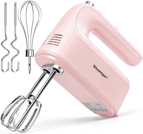 Handmixer elektrisch rosa - elektrisch,