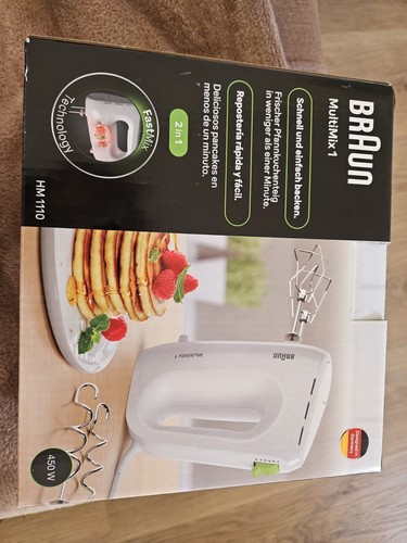 Handmixer marke braun 450 watt - braun,